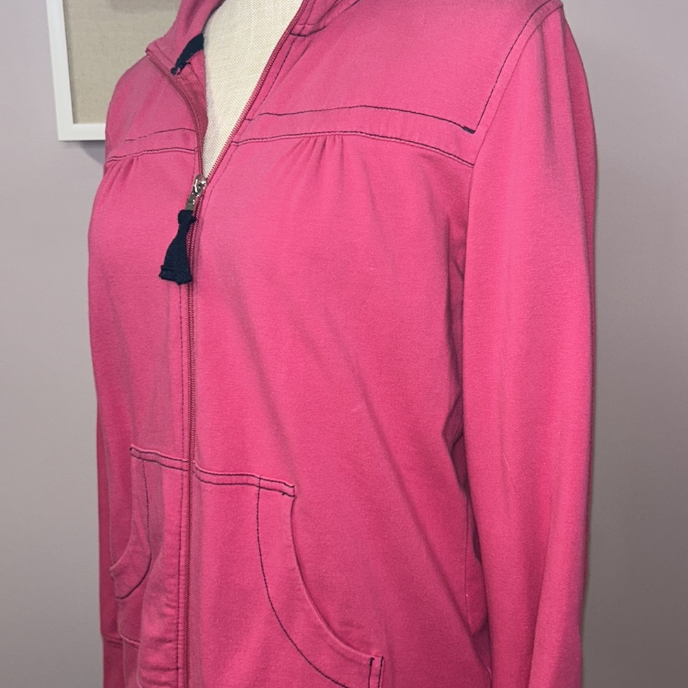 SJB Active pink Track type jacket size small with pockets.